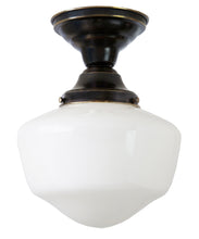 Traditional Schoolhouse Ceiling Fixture, 8"