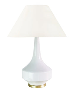 Anderson Table Lamp, White