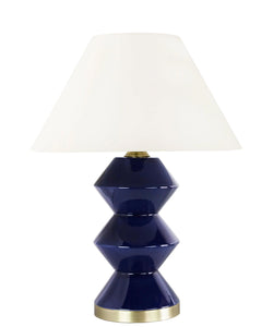 Derby Table Lamp, Navy