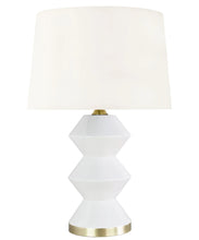 Derby Table Lamp, White