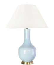 Georgia Table Lamp, Sky with Empire Lampshade