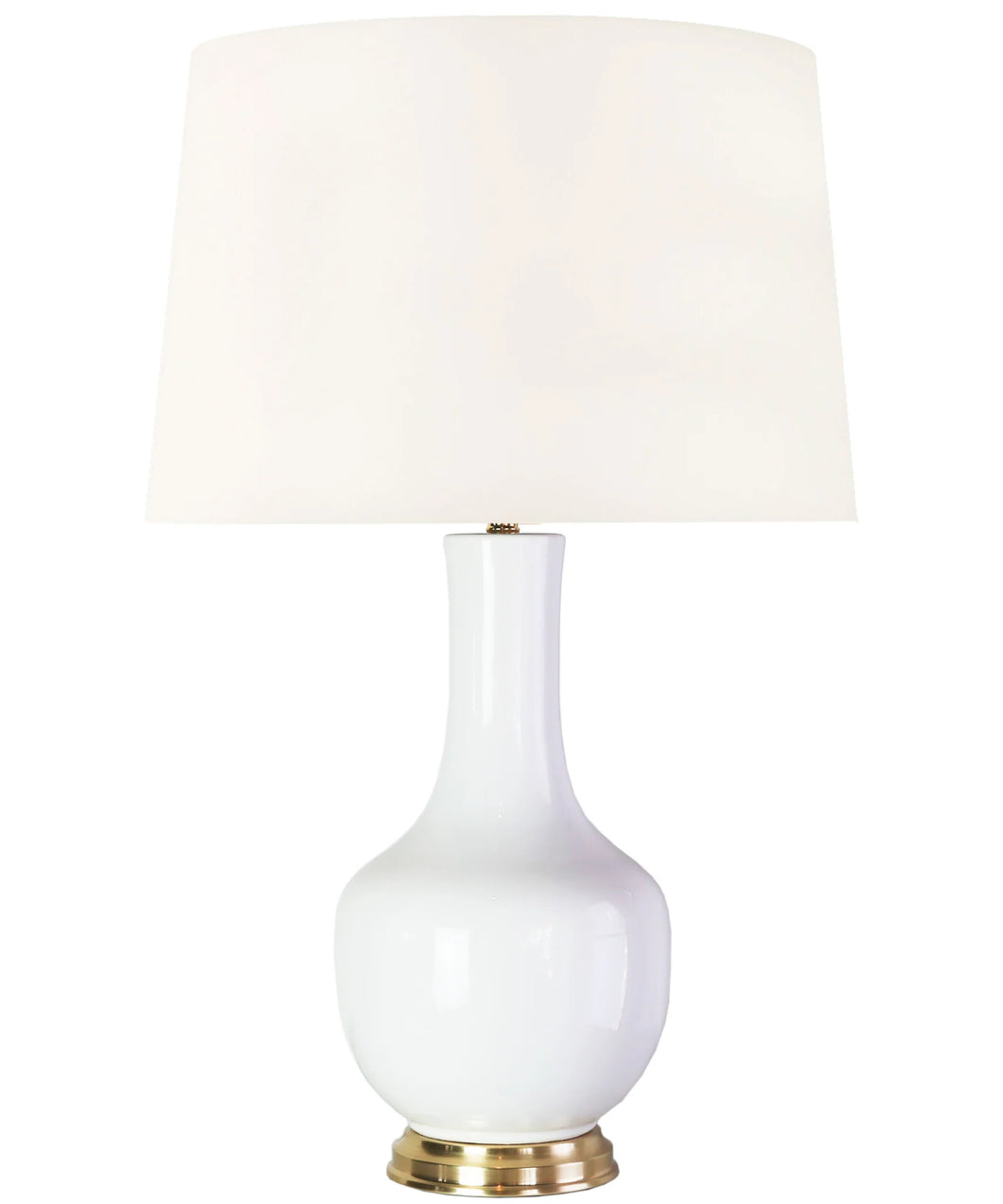 Georgia Table Lamp, White