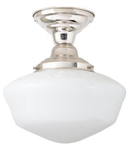 Traditional Schoolhouse Ceiling Fixture, 12"