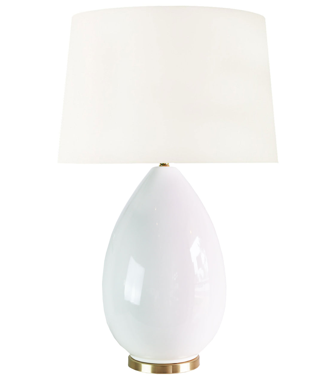 Savannah Table Lamp, White