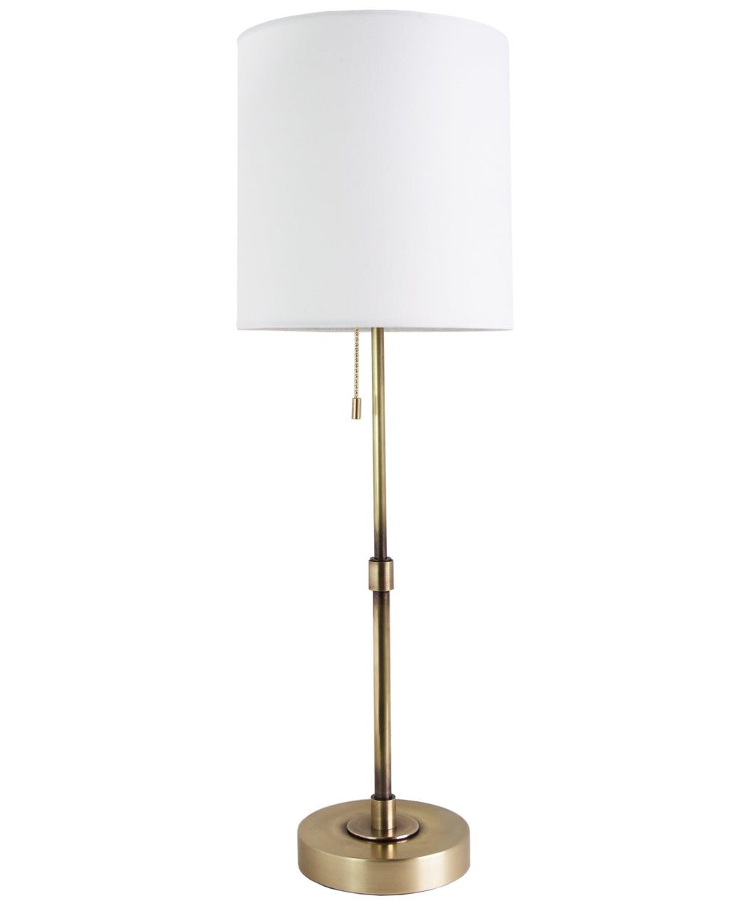 Annapolis Tall Table Lamp, Antique Brass