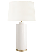 Tyler Table Lamp, White